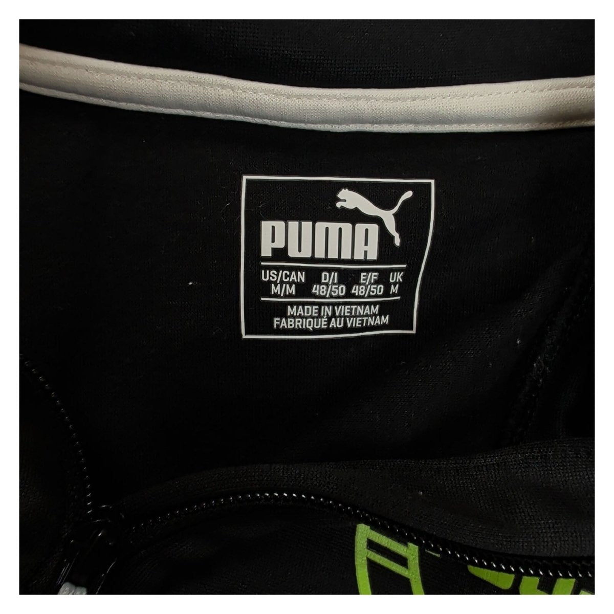 Puma Men's Jacket M Black FCUSA Graphic Sportswear – product photo 6 | RewearableUK