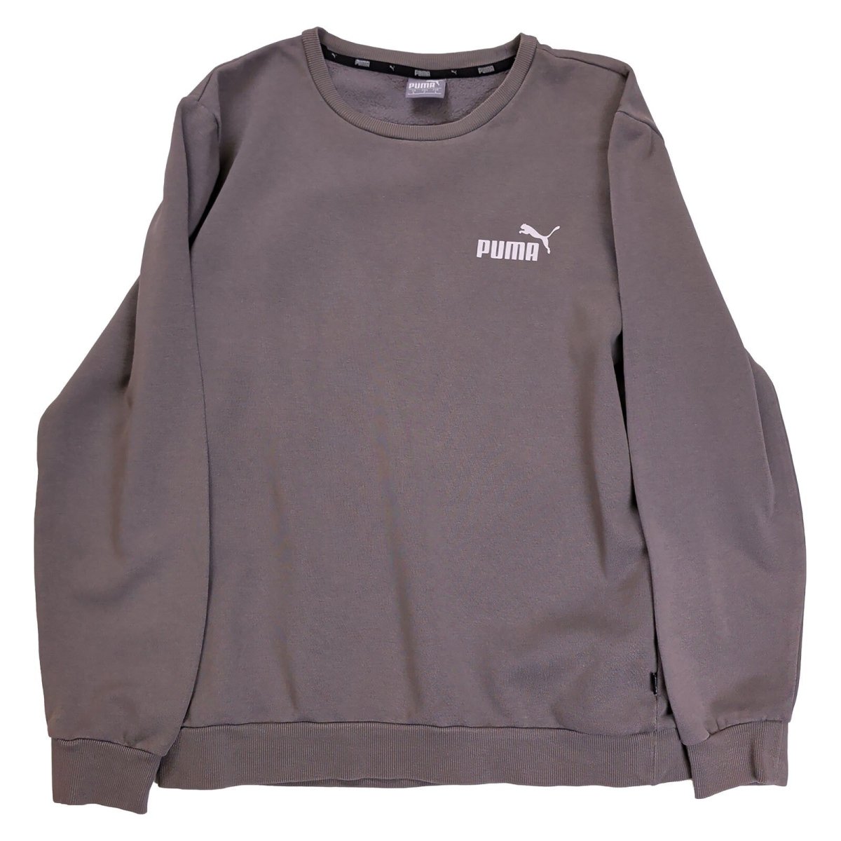 Puma Mens Sweatshirt S Grey Logo Printed – product photo 8 | RewearableUK