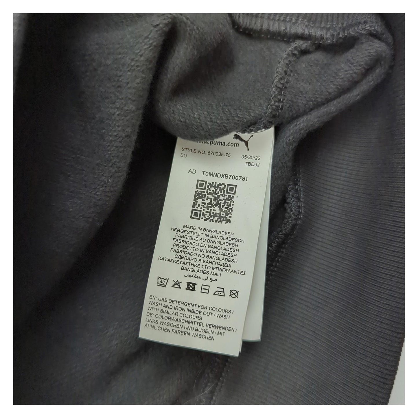 PUMA Puma woman Sweatshirt Size L Large Black Jumper Pullover Long Sleeve Cotton Top Sweater & Hoodie RewearableUK