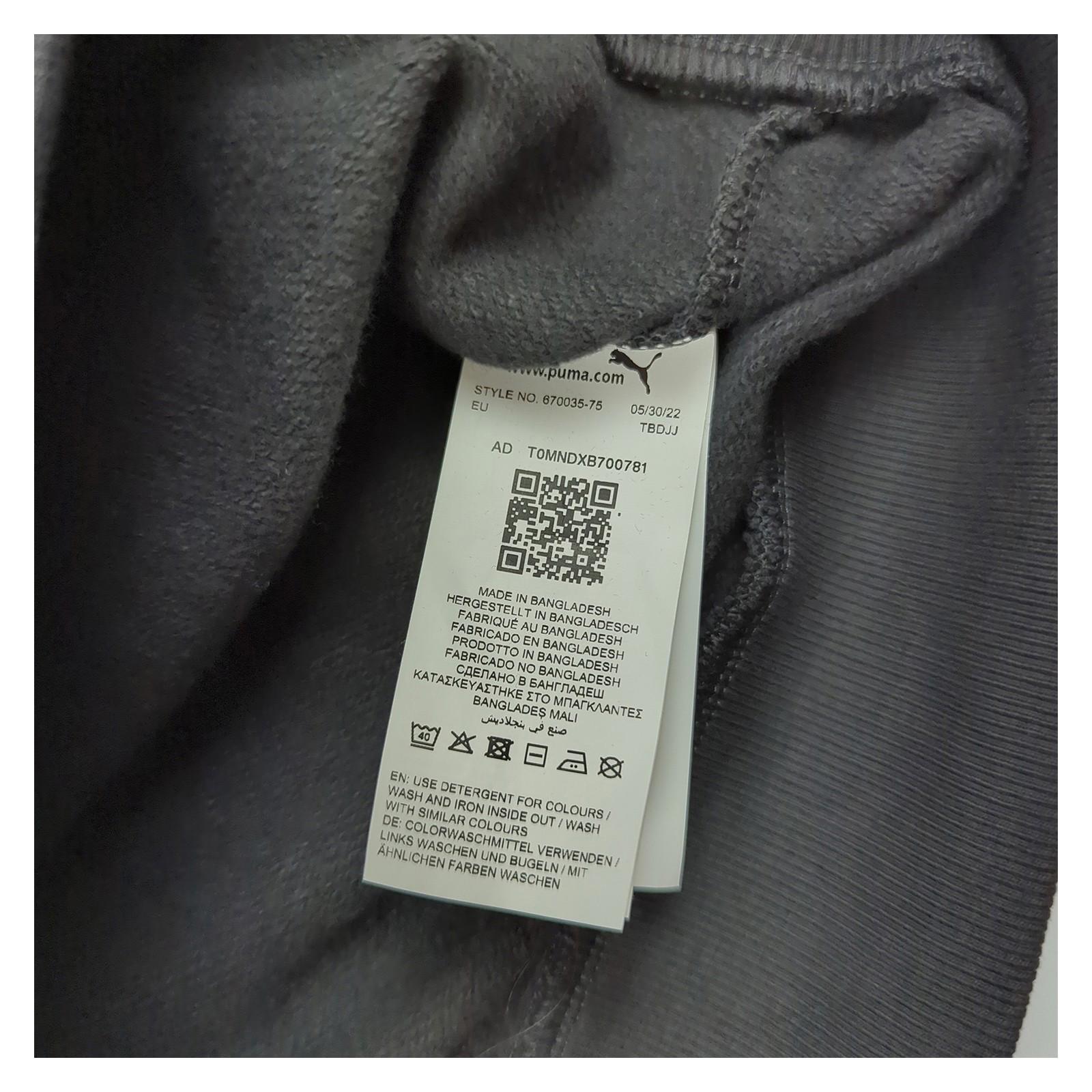 PUMA Puma woman Sweatshirt Size L Large Black Jumper Pullover Long Sleeve Cotton Top Sweater & Hoodie RewearableUK
