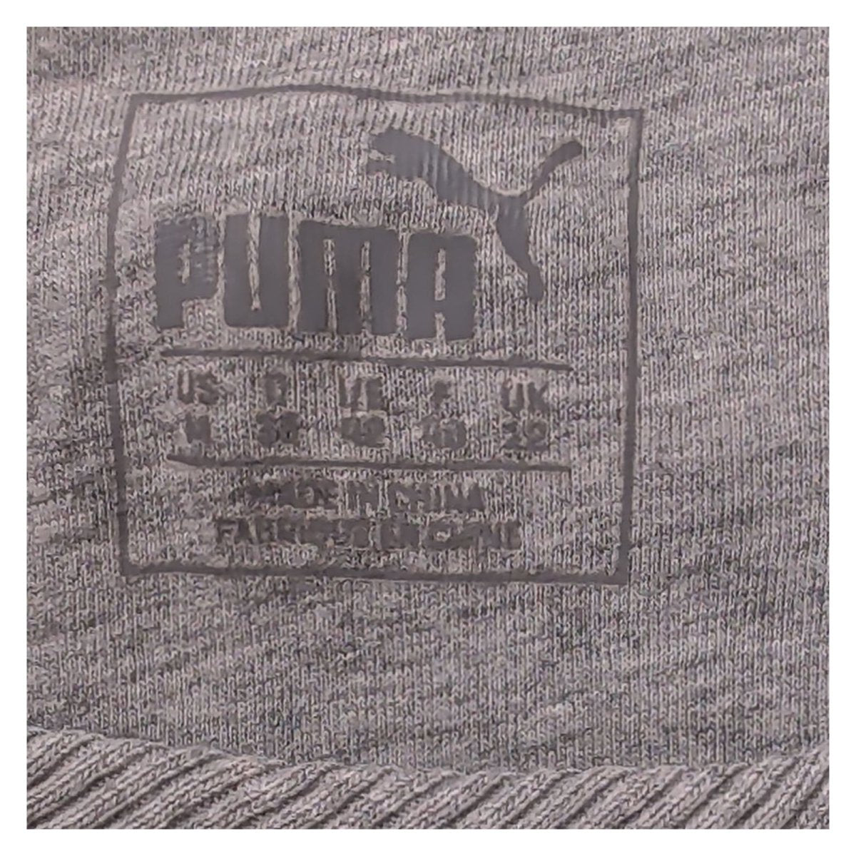 Puma Women's Sweatshirt Regular M Grey Printed Logo 68% Cotton 25% Polyester 7% – product photo 6 | RewearableUK