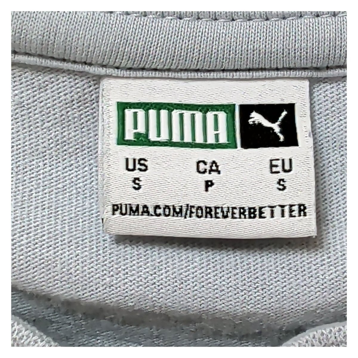 Puma Women's Sweatshirt Small Grey Crew Neck Cotton – product photo 3 | RewearableUK