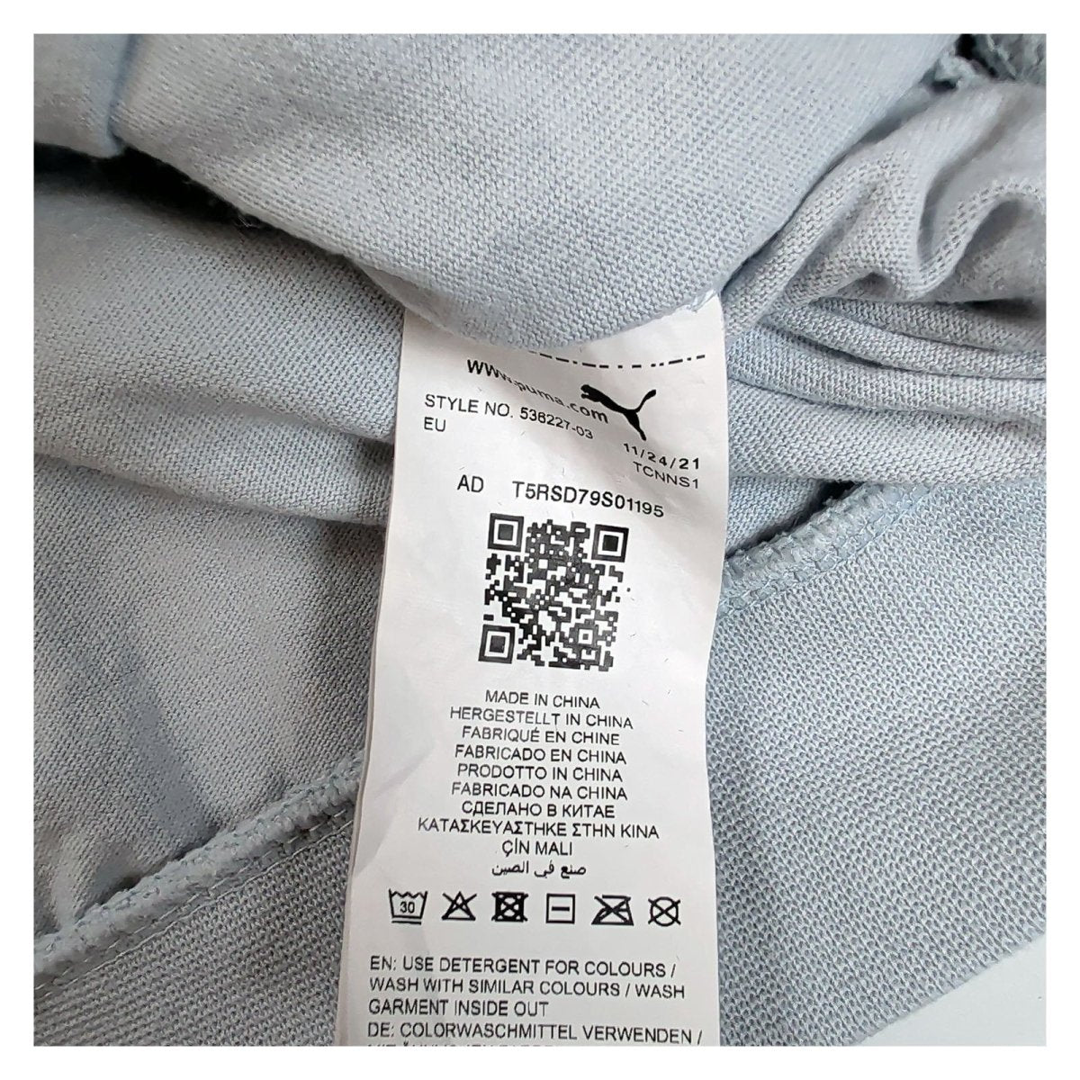 Puma Women's Sweatshirt Small Grey Crew Neck Cotton – product photo 4 | RewearableUK