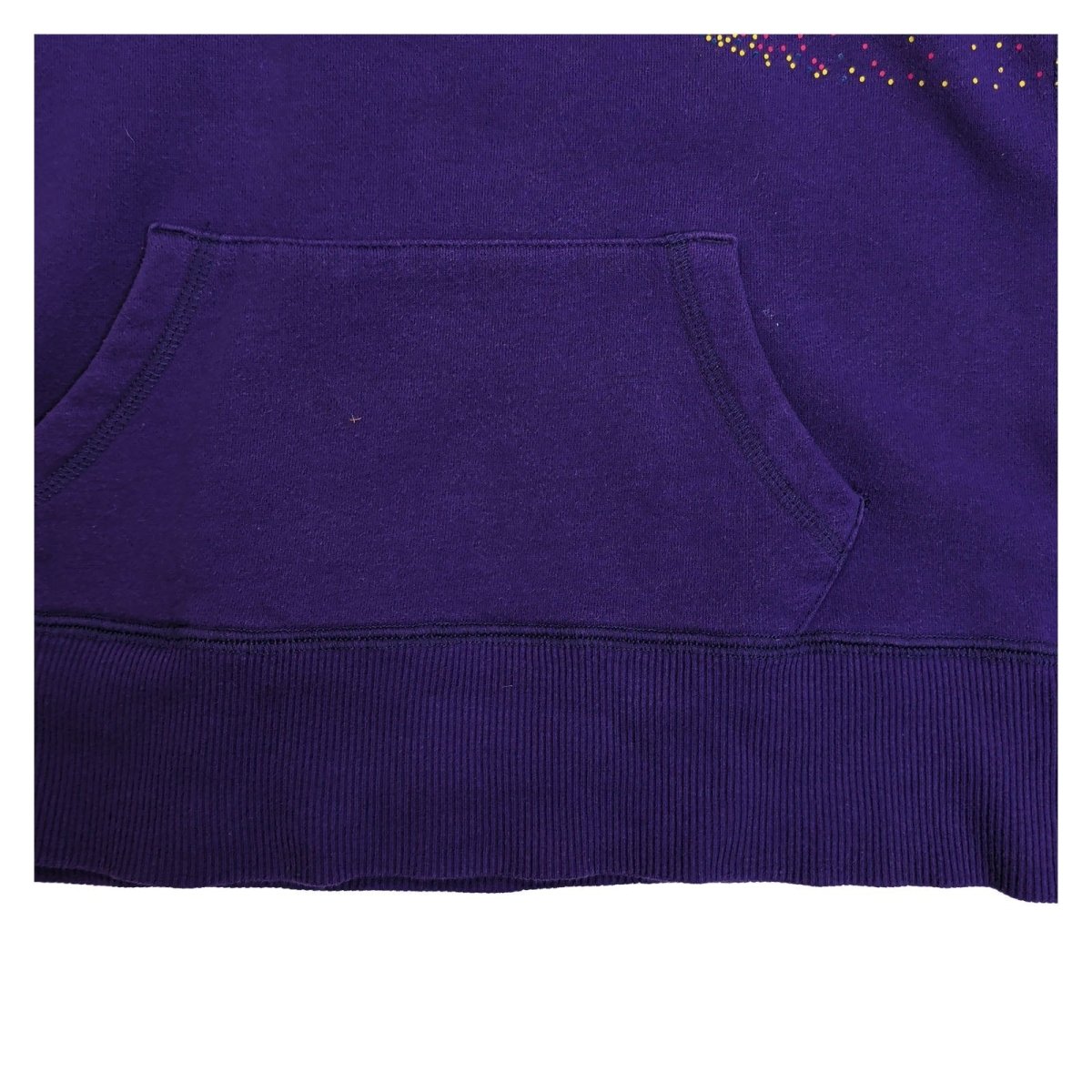 Puma Women's Sweatshirt XS Purple Glitter Cat Graphic – product photo 4 | RewearableUK