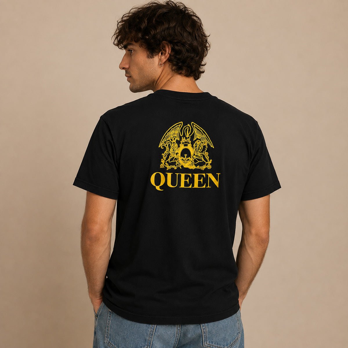 Queen The Miracle Album T-Shirt XL Black Heavy Metal Double-Sided Tee – Music T-Shirt product photo 2 | RewearableUK
