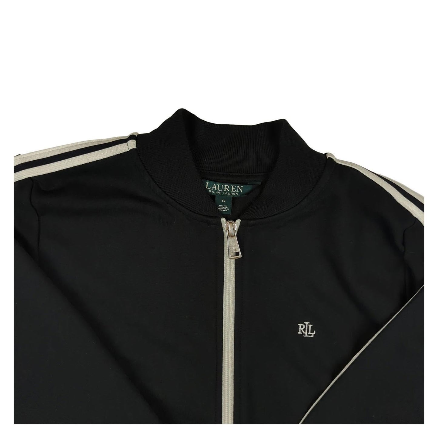 Lauren Ralph Lauren Men’s Black Striped Sweater S | Crew Neck Pullover Classic Sweater & Hoodie RewearableUK