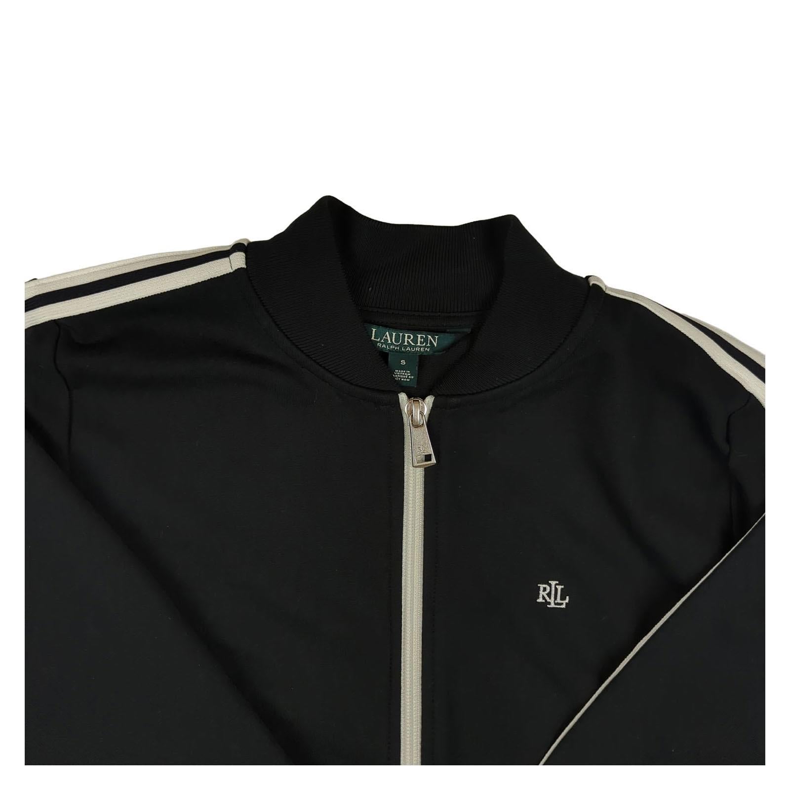 Lauren Ralph Lauren Men’s Black Striped Sweater S | Crew Neck Pullover Classic Sweater & Hoodie RewearableUK