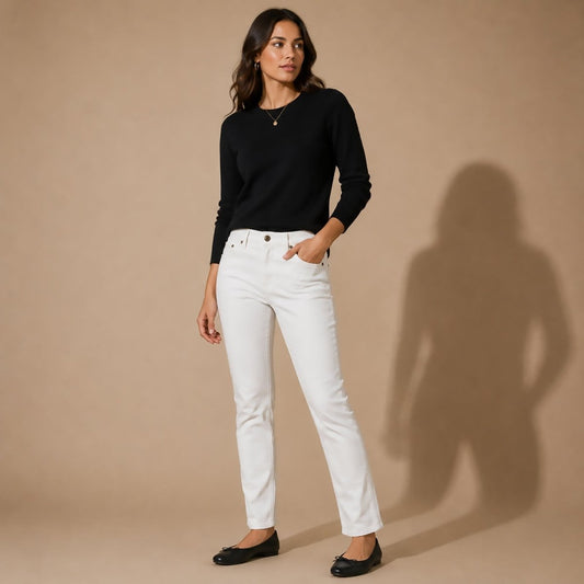 Ralph Lauren White Modern Skinny Jeans Womens Size 10 by Lauren Ralph Lauren – JEANS | RewearableUK