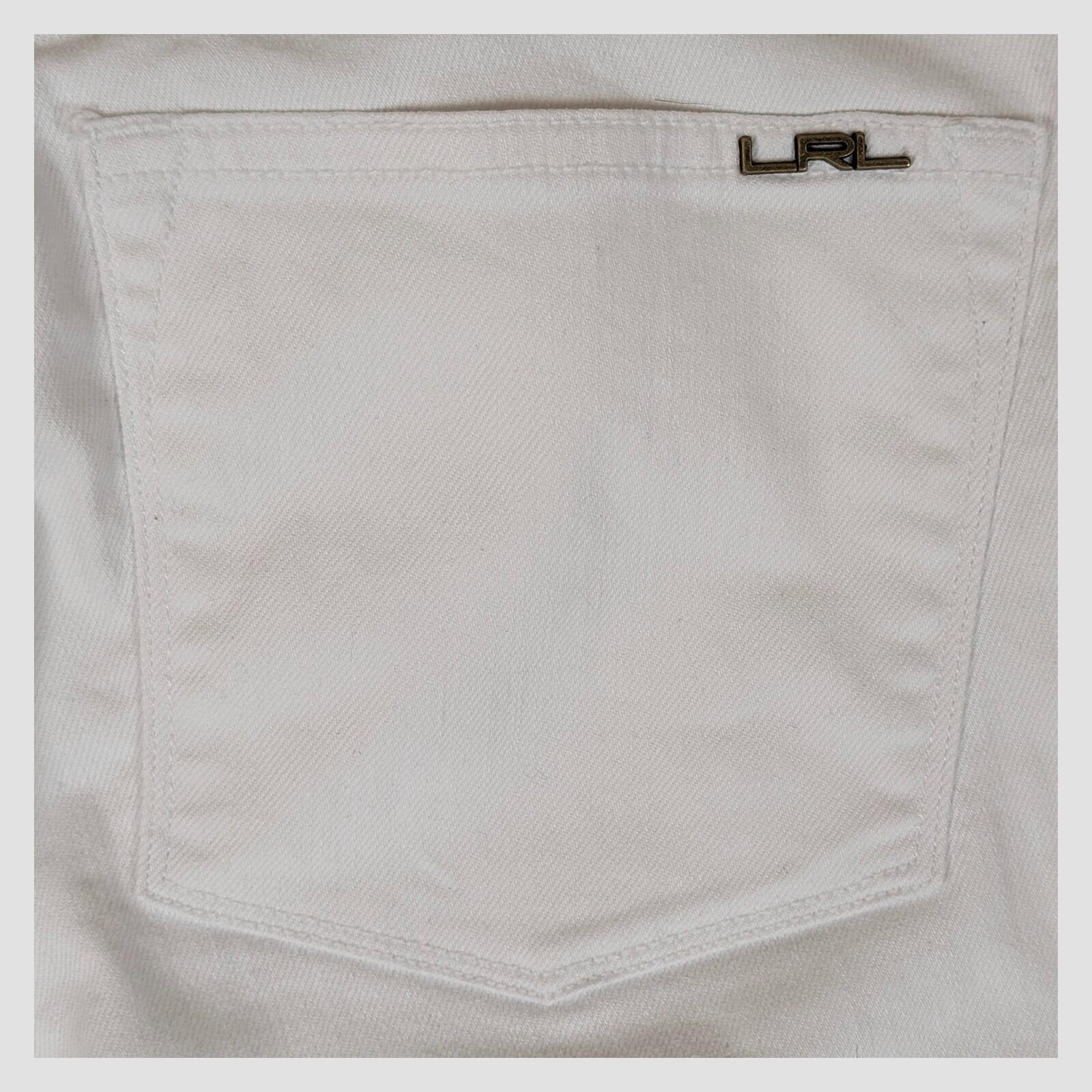 ralph lauren womens white modern skinny stretch cotton casual jeans size 10 by Lauren Ralph Lauren – | RewearableUK