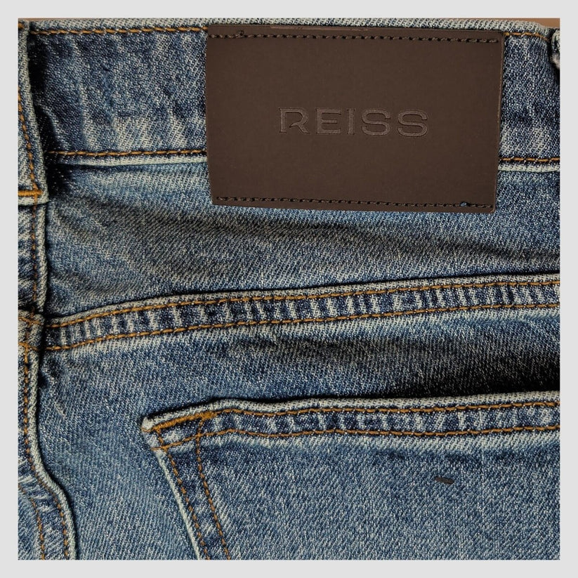 REISS Denim Jeans Blue Slim Fit W28 Mens Premium Casual by Reiss – JEANS | RewearableUK