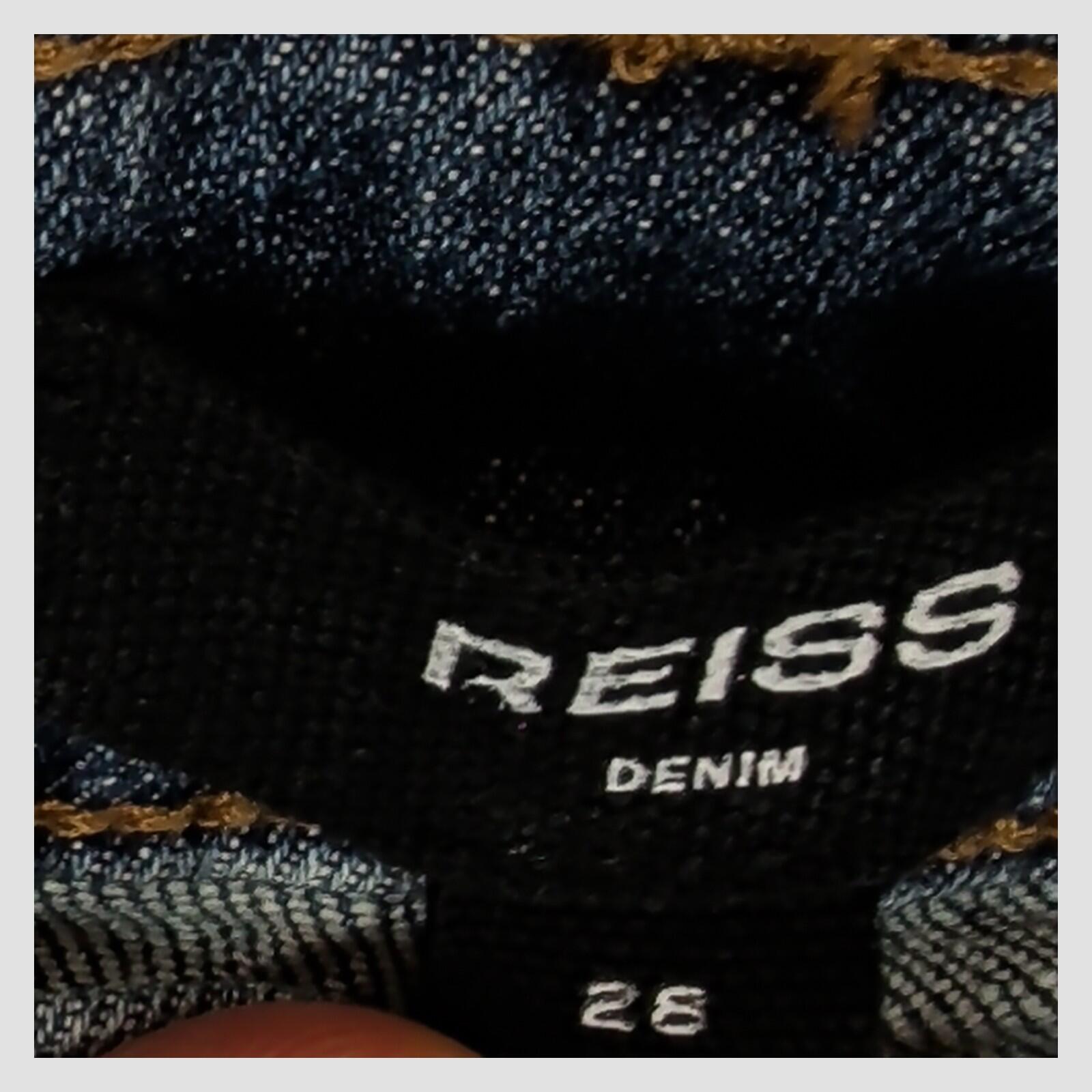 REISS Denim Jeans Blue Slim Fit W28 Mens Premium Casual by Reiss – JEANS | RewearableUK