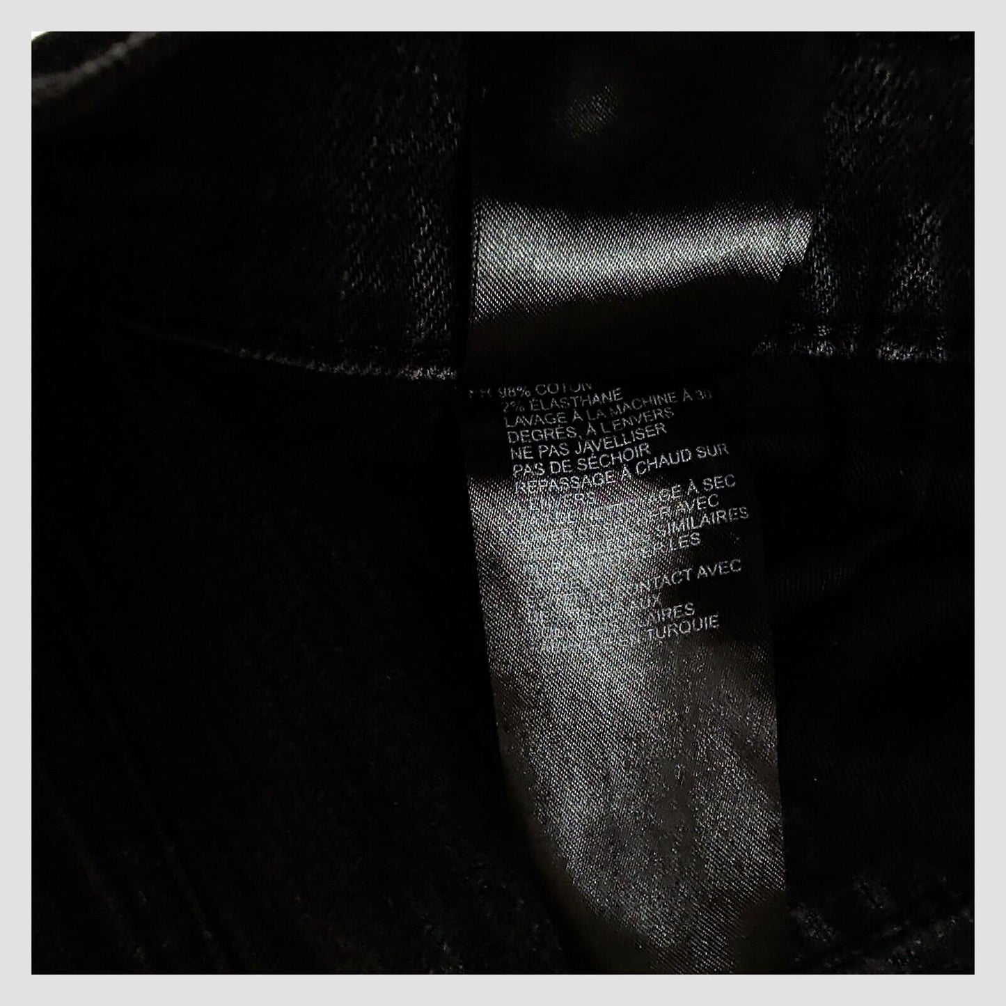 reiss denim mens black skinny jeans size 32 w32 slim fit casual pants by Reiss – JEANS | RewearableUK