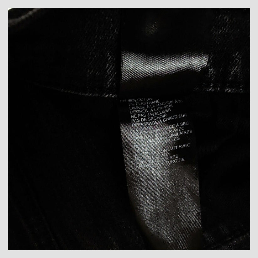 reiss denim mens black skinny jeans size 32 w32 slim fit casual pants by Reiss – JEANS | RewearableUK
