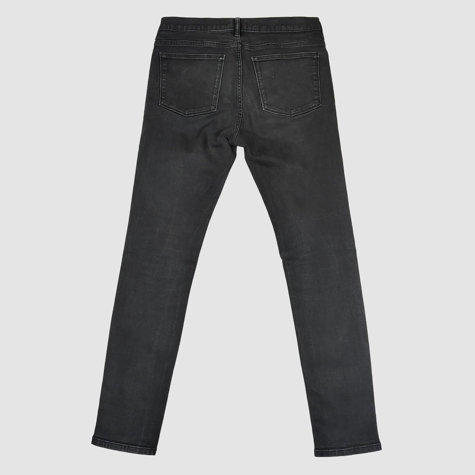 reiss denim mens black skinny jeans size 32 w32 slim fit casual pants by Reiss – JEANS | RewearableUK