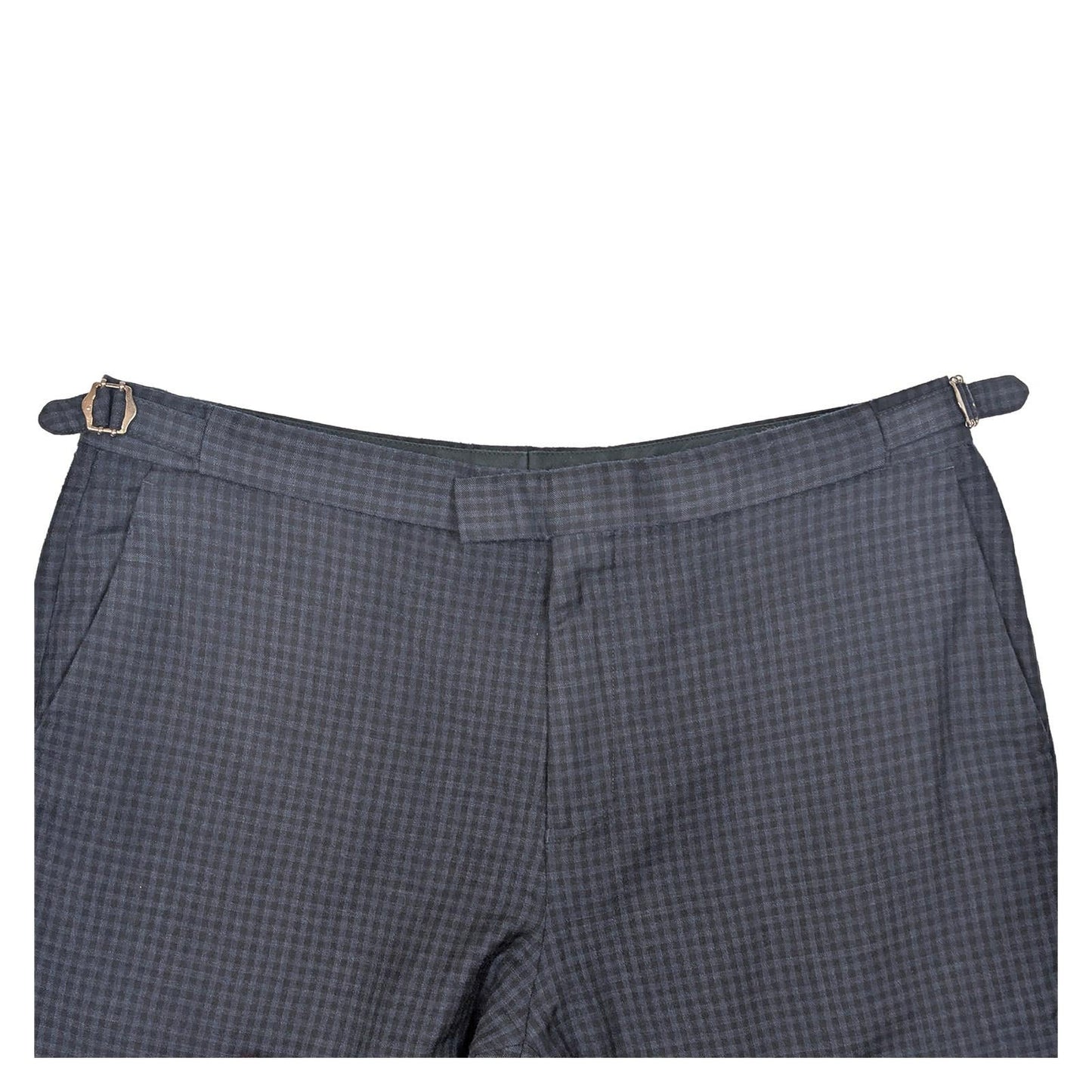 Reiss Marvel T Navy Check Wool Trousers Men's W36 Side Adjusters Tailored Suit by Reiss – | RewearableUK