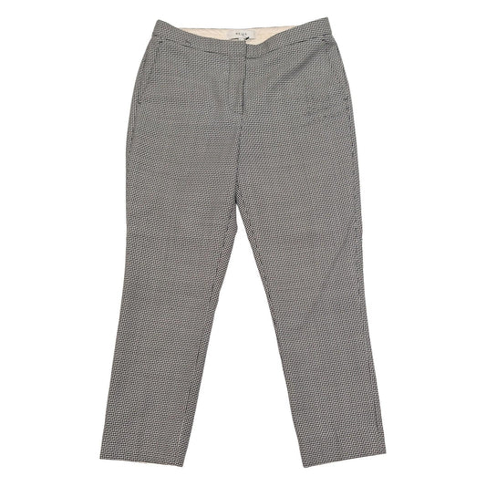 Reiss Maxine Trousers Women's Size UK 4 US 0 Houndstooth Check Cigarette Tailore by Reiss – | RewearableUK
