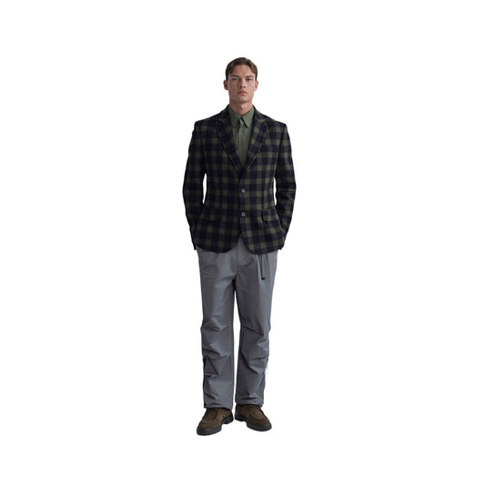 Reiss REISS RÆBURN Wool Blend Blazer – Size 42 – Checked Multicolour – Smart Casual Me GIACCA RewearableUK