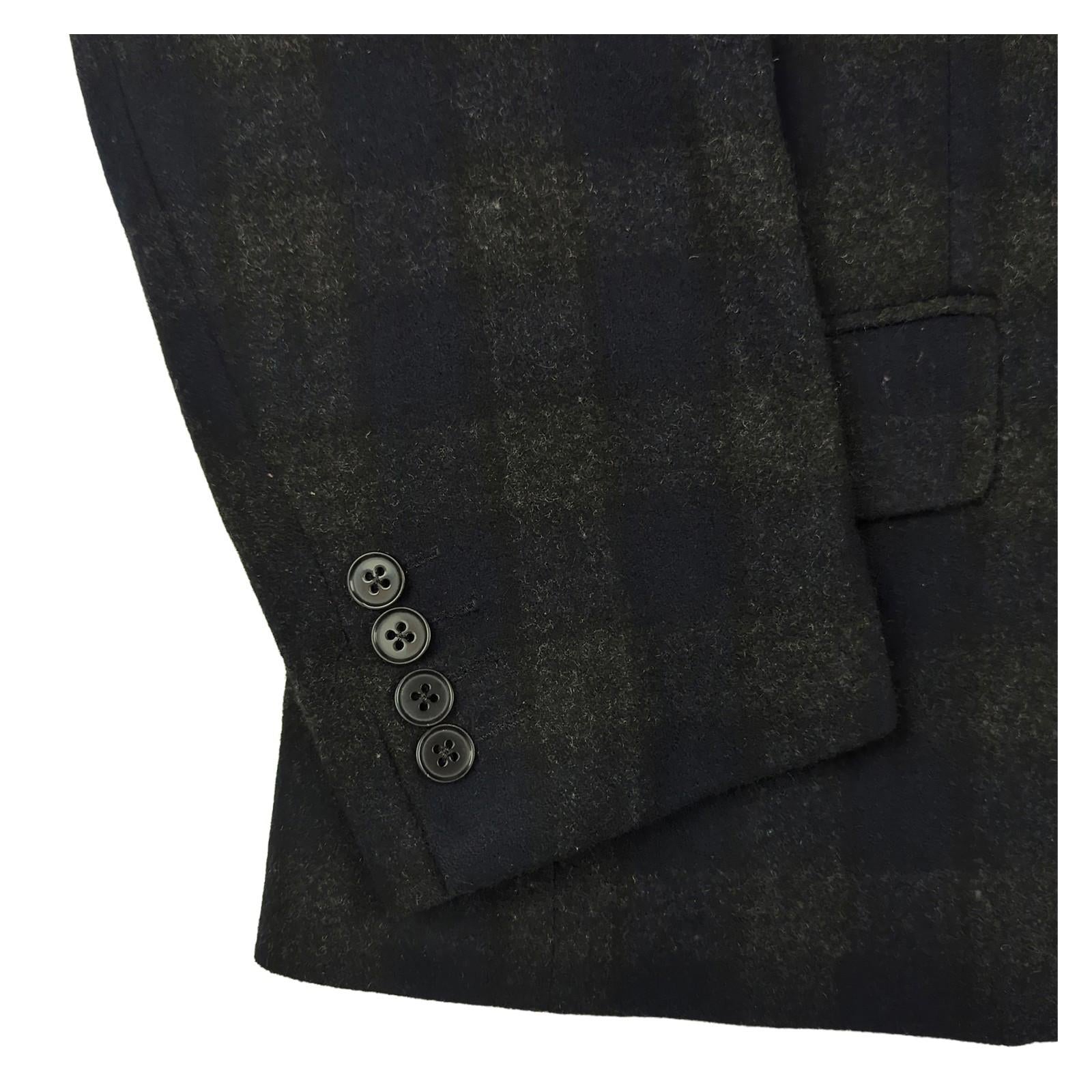 Reiss REISS RÆBURN Wool Blend Blazer – Size 42 – Checked Multicolour – Smart Casual Me GIACCA RewearableUK