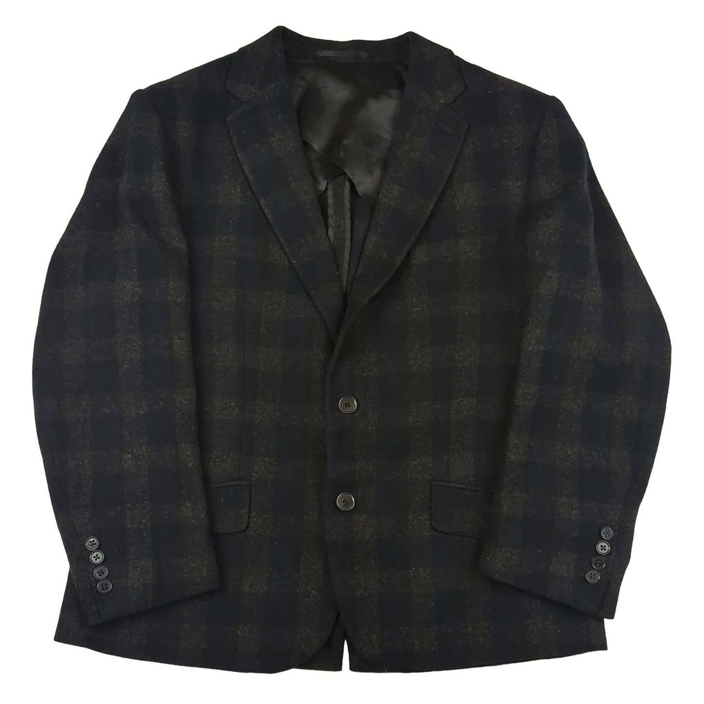 Reiss REISS RÆBURN Wool Blend Blazer – Size 42 – Checked Multicolour – Smart Casual Me GIACCA RewearableUK