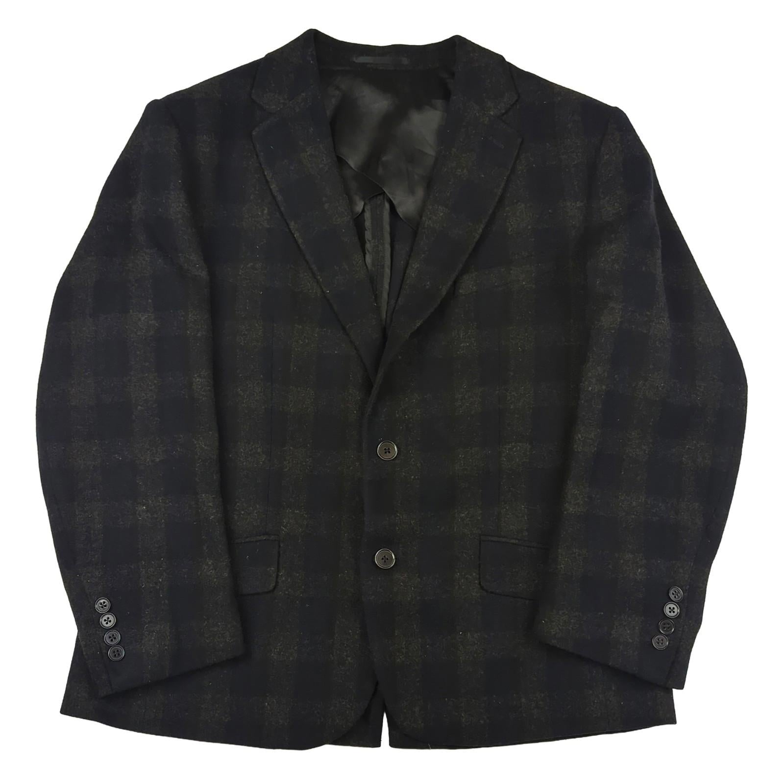 Reiss REISS RÆBURN Wool Blend Blazer – Size 42 – Checked Multicolour – Smart Casual Me GIACCA RewearableUK