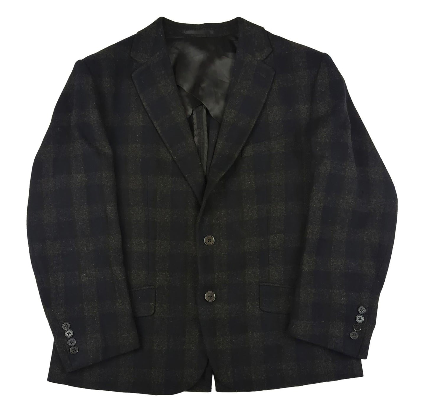 Reiss REISS RÆBURN Wool Blend Blazer – Size 42 – Checked Multicolour – Smart Casual Me GIACCA RewearableUK