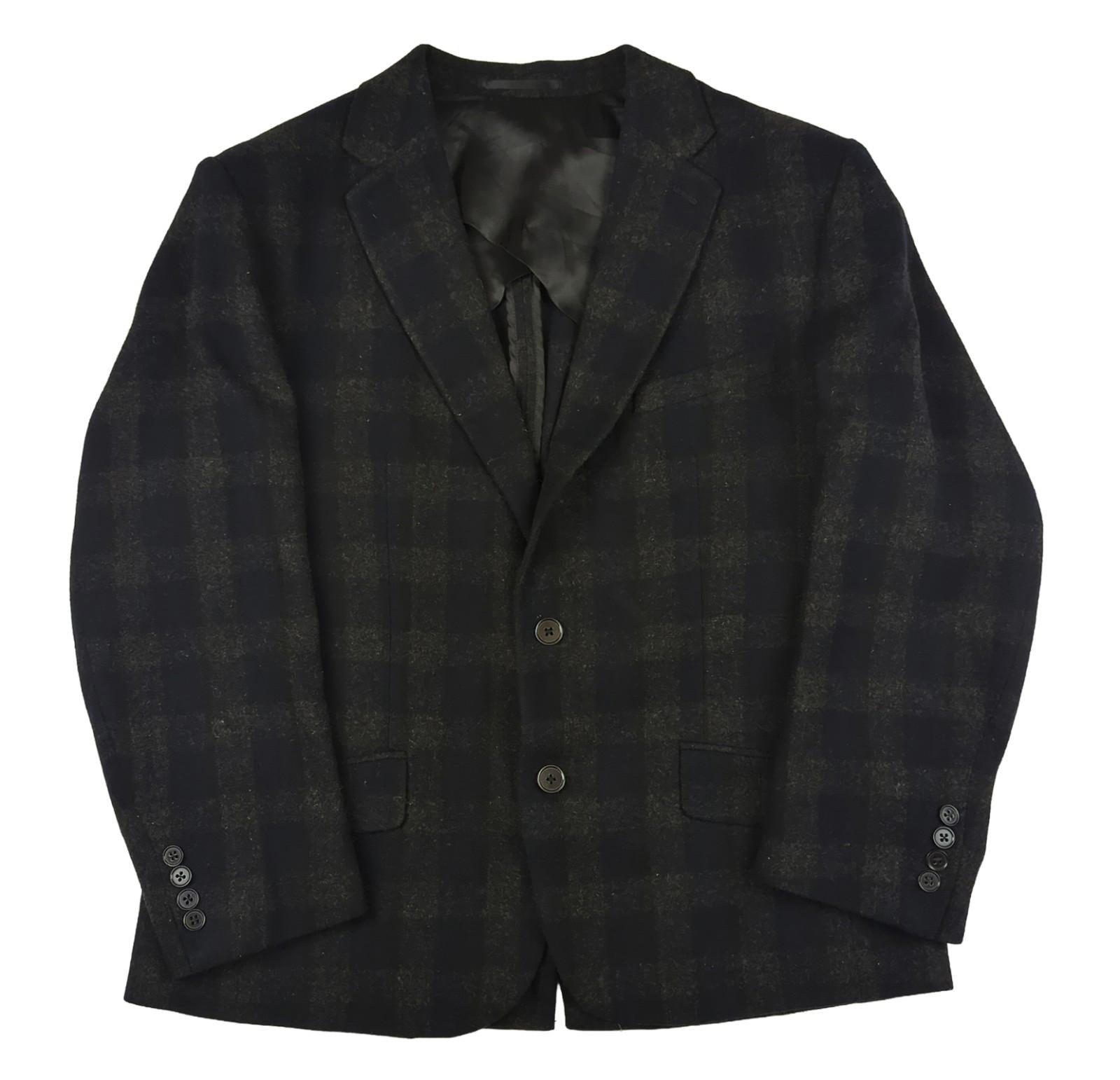 Reiss REISS RÆBURN Wool Blend Blazer – Size 42 – Checked Multicolour – Smart Casual Me GIACCA RewearableUK