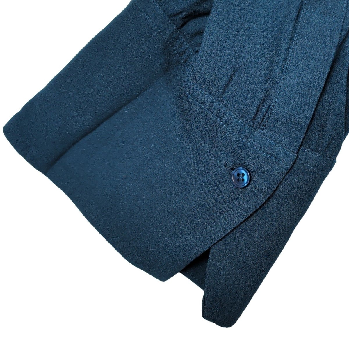 Reiss Silva Navy Blue Jumpsuit UK 10 Short Sleeve Belted Tapered Leg – product photo 5 | RewearableUK
