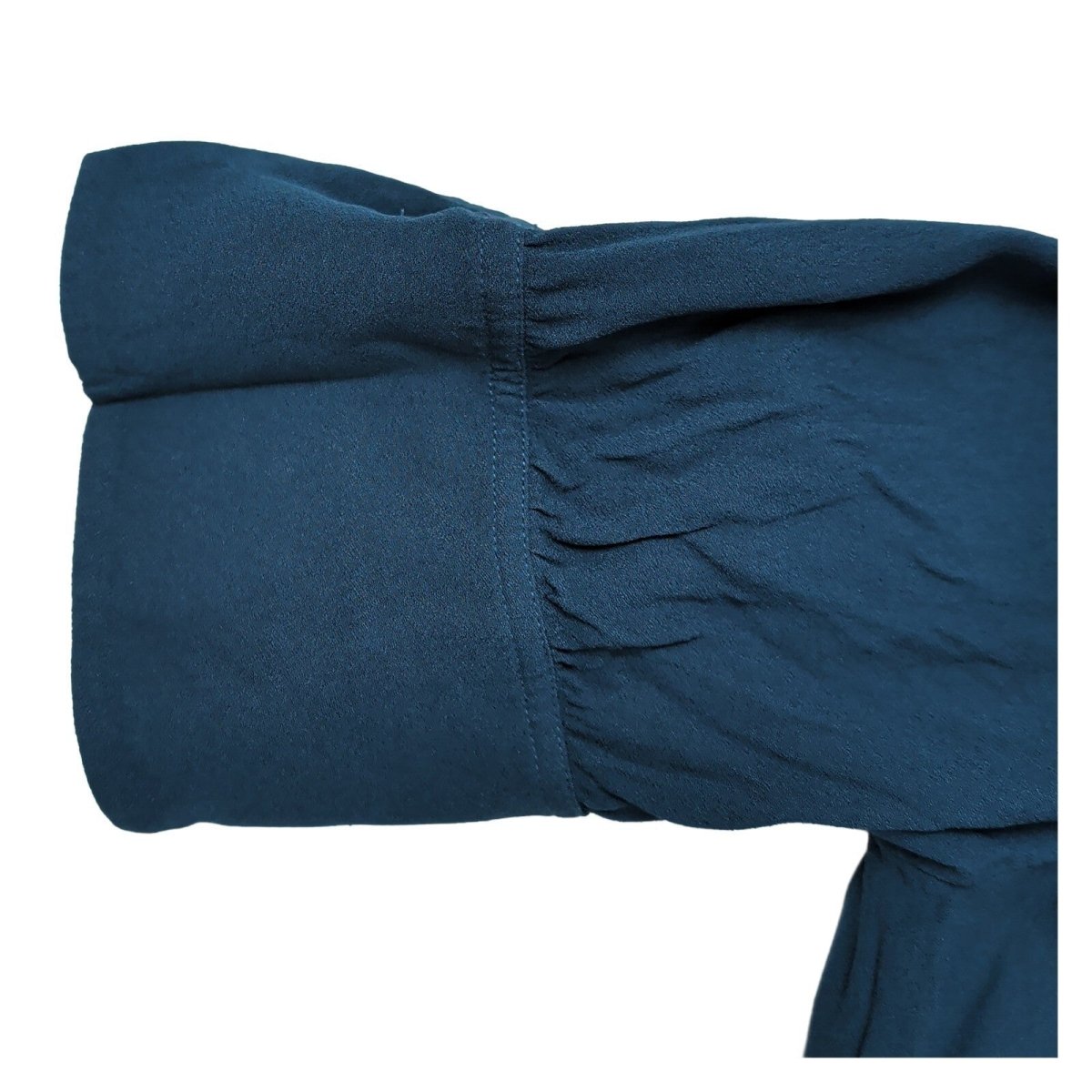 Reiss Silva Navy Blue Jumpsuit UK 10 Short Sleeve Belted Tapered Leg – product photo 6 | RewearableUK