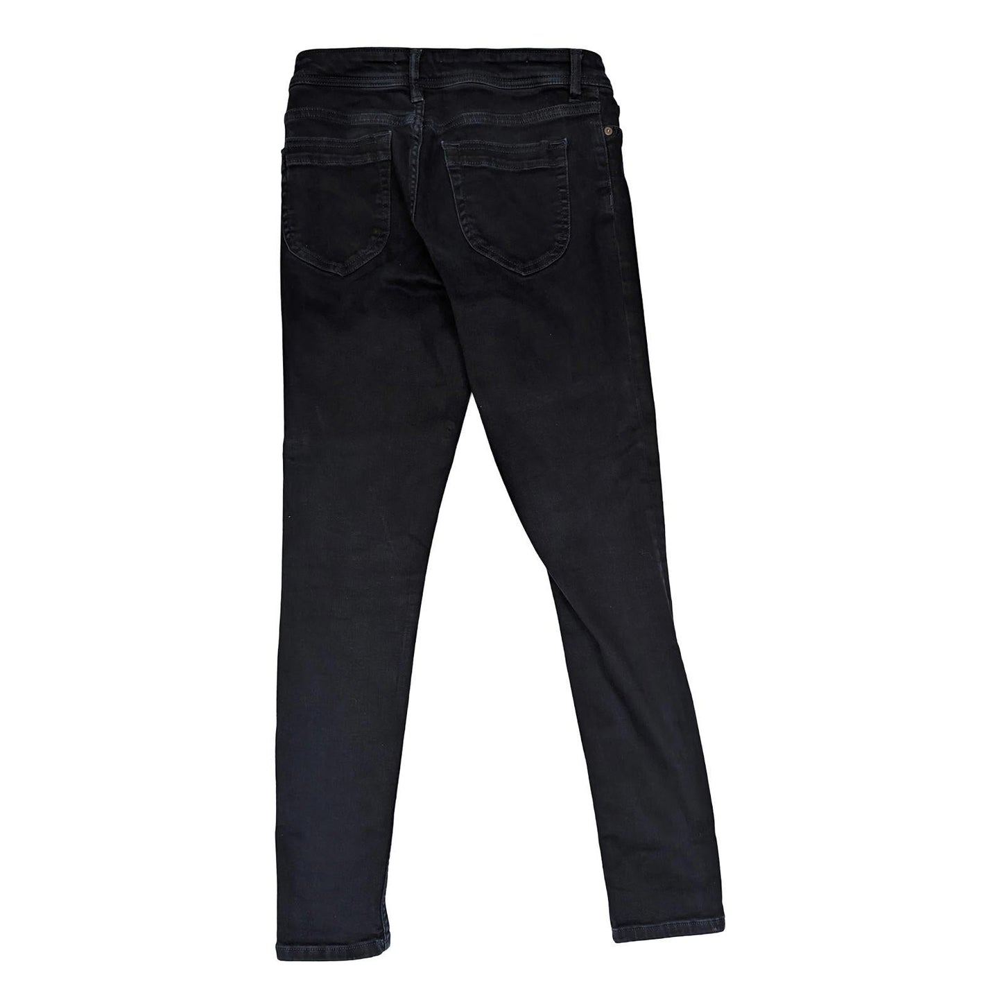 reiss stevie women size 27 black skinny mid rise stretch denim jeans trousers by Reiss – | RewearableUK