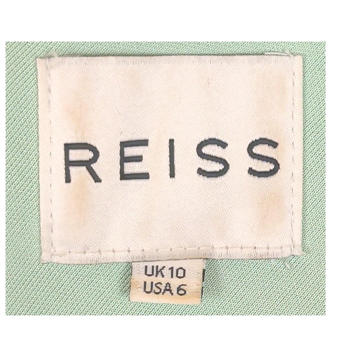 Reiss Tali Sparkle Womens Sequin Dress UK 10 Green Black Party Evening by Reiss – | RewearableUK