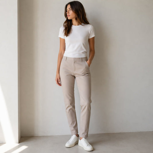 Reiss Westbury Chinos W32 Stone Beige Mens Smart Casual Trousers by Reiss – trousers | RewearableUK