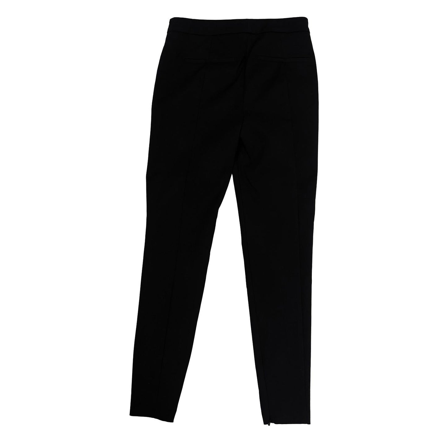 reiss womens black smart tailored trousers size 6 slim fit ankle zips by Reiss – trousers | RewearableUK