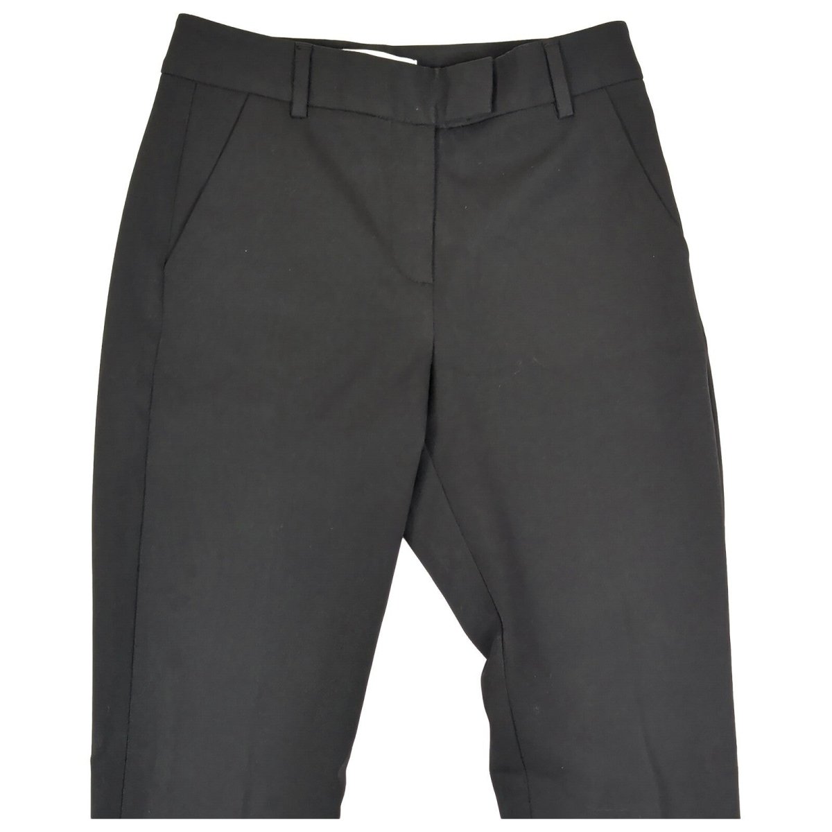 Reiss Women’s Black Smart Trousers UK 4R EU 32 Slim Straight Tailored Workwear by Reiss – | RewearableUK