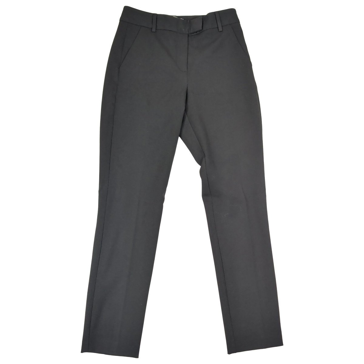 Reiss Women’s Black Smart Trousers UK 4R EU 32 Slim Straight Tailored Workwear by Reiss – | RewearableUK