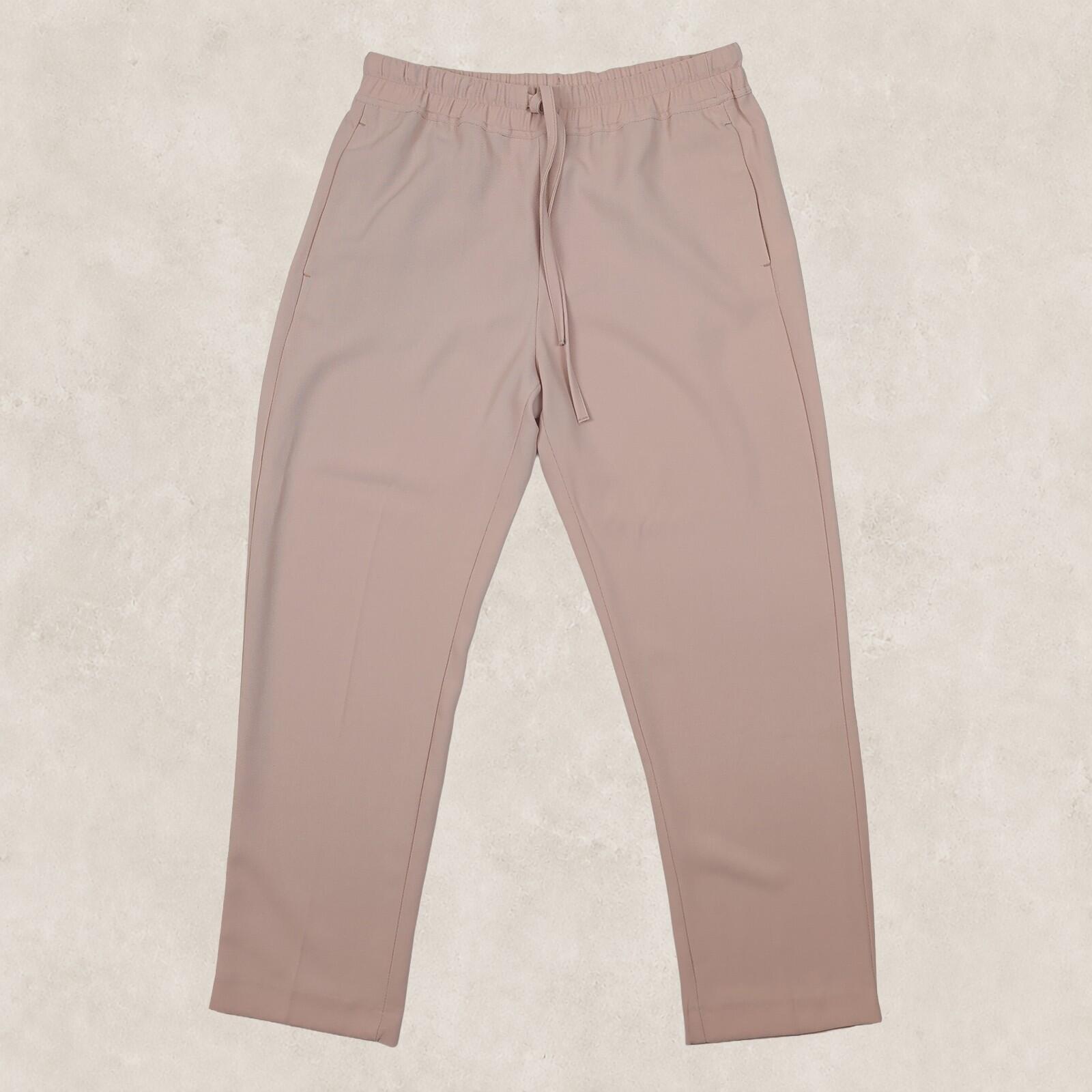 Reiss Womens Blush Pink Relaxed Drawstring Trousers UK 10 EU 38 by Reiss – casual | RewearableUK