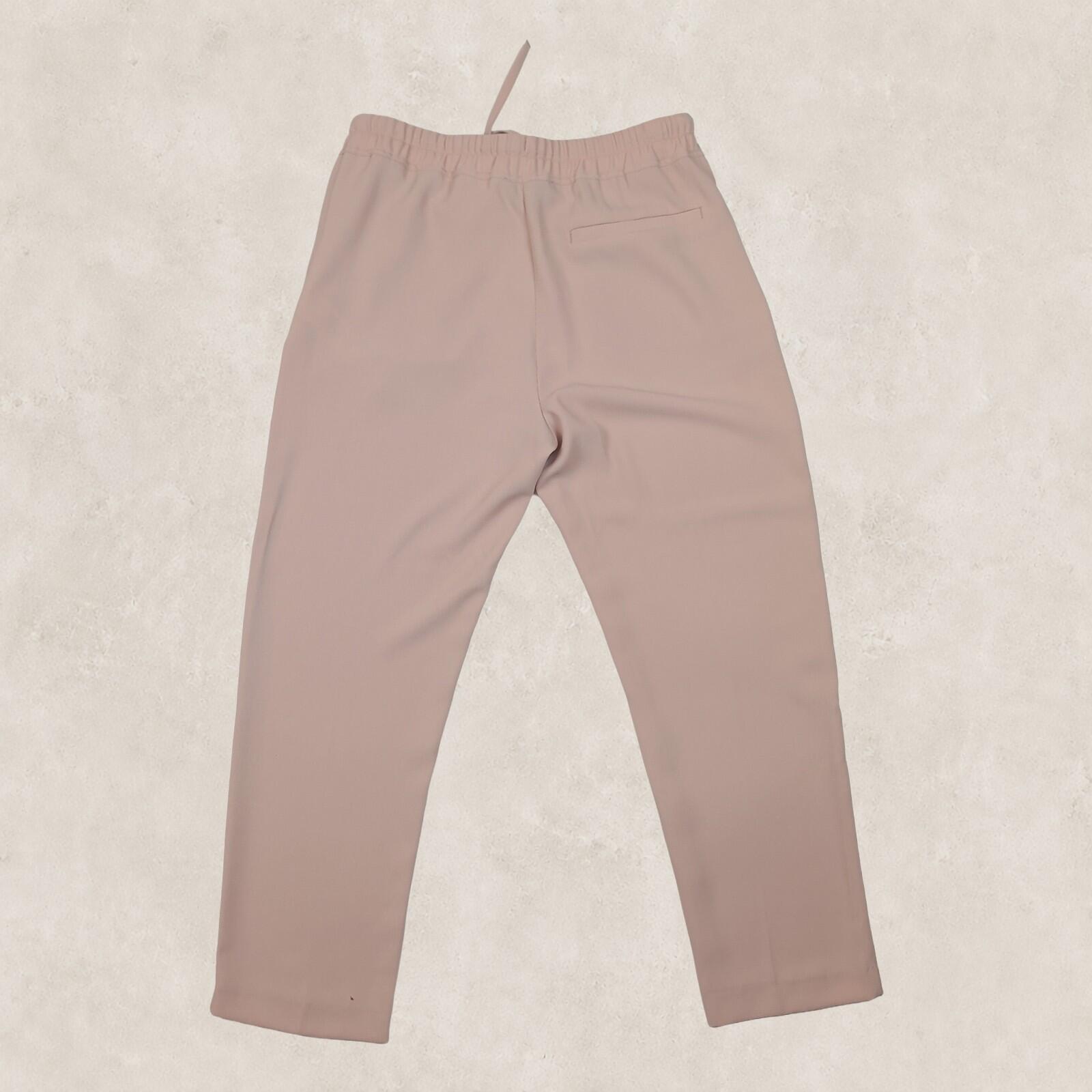 Reiss Womens Blush Pink Relaxed Drawstring Trousers UK 10 EU 38 by Reiss – casual | RewearableUK