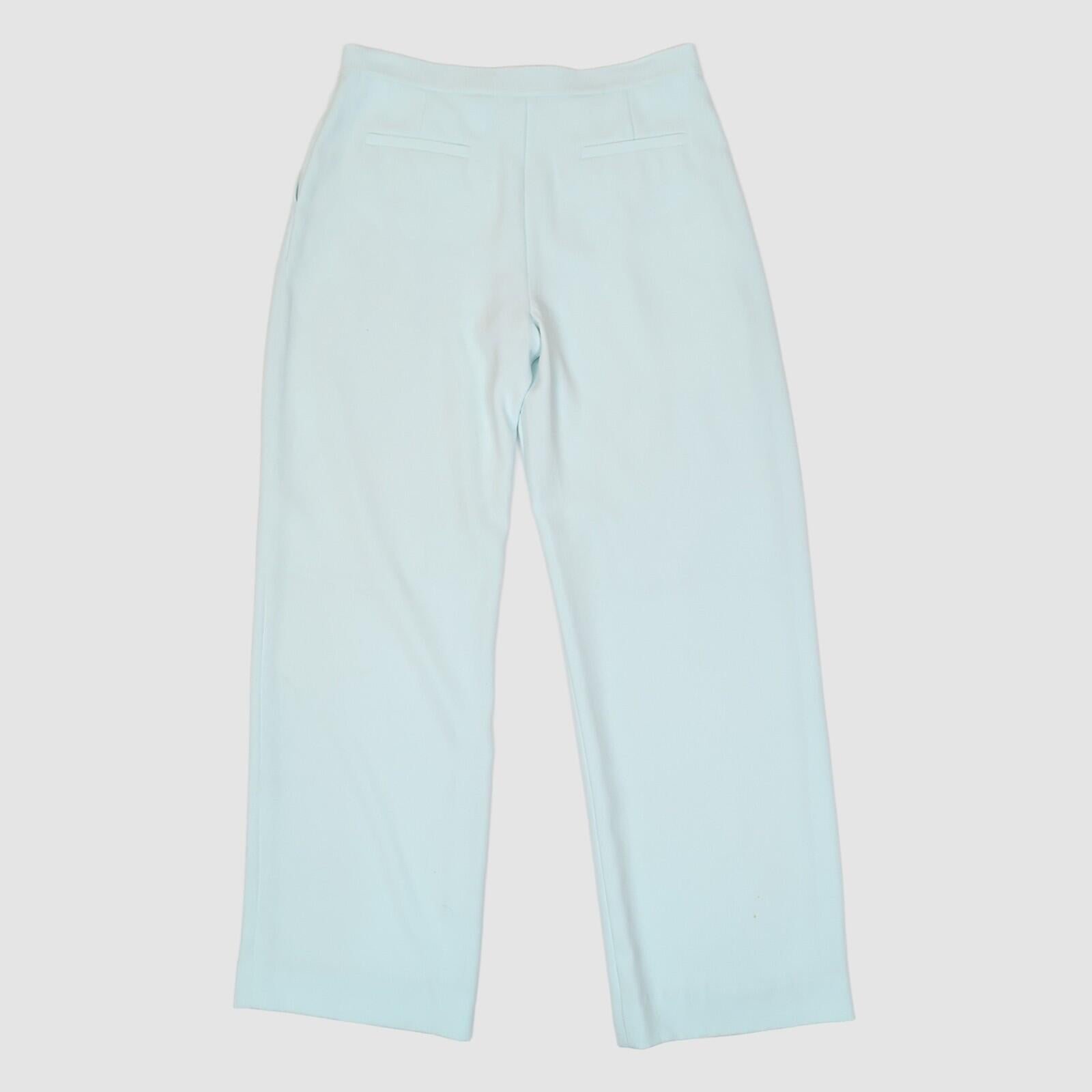 Reiss Womens Light Blue Tailored Trousers UK8 Smart Elegant Pants by Reiss – SMART | RewearableUK