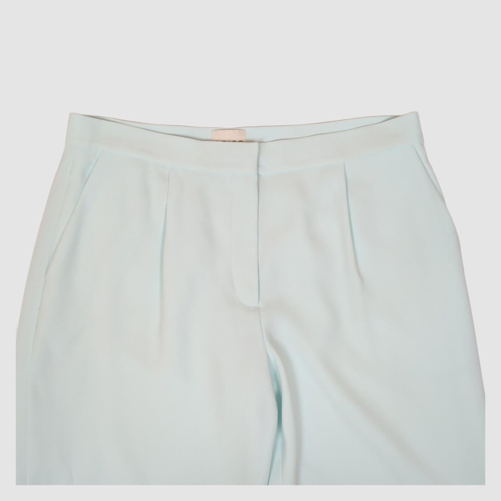 Reiss Womens Light Blue Tailored Trousers UK8 Smart Elegant Pants by Reiss – SMART | RewearableUK
