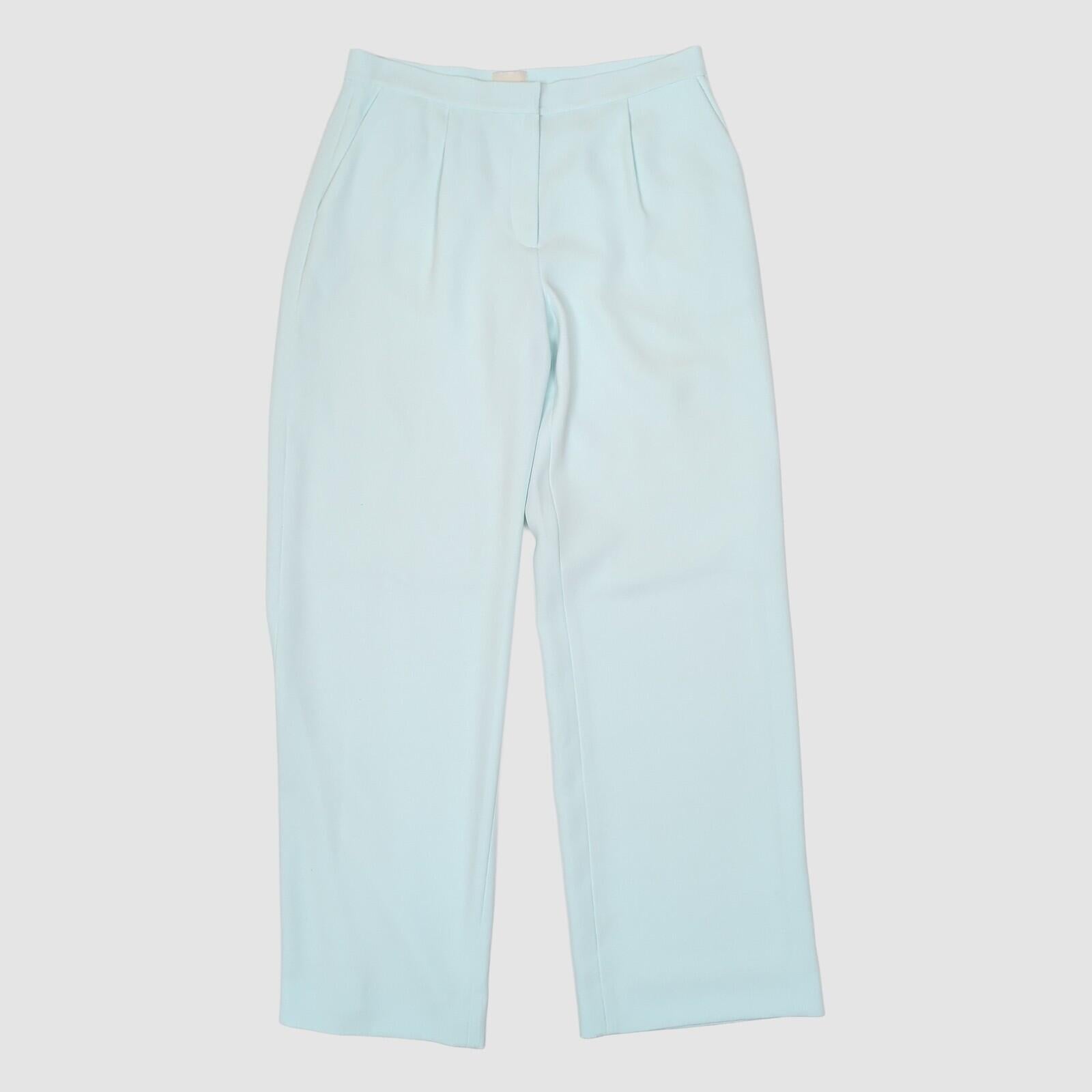 Reiss Womens Light Blue Tailored Trousers UK8 Smart Elegant Pants by Reiss – SMART | RewearableUK