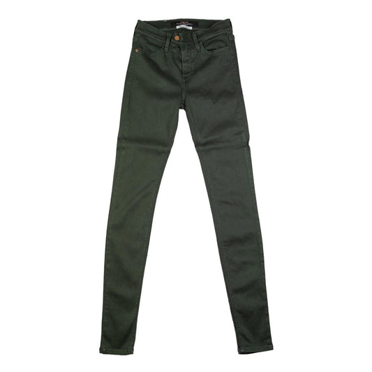 Replay Jeans Women's W25 L30 Dark Green Skinny Fit Premium Stretch Denim Pants by Replay – | RewearableUK