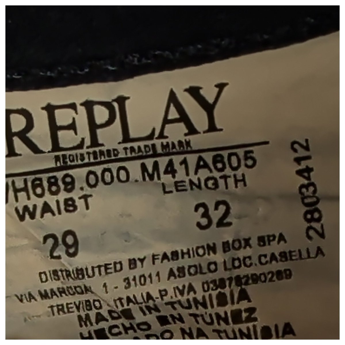 Replay New Luz Women's Blue Slim Jeans W29 L32 Stretch Denim Zip Fly by Replay – | RewearableUK
