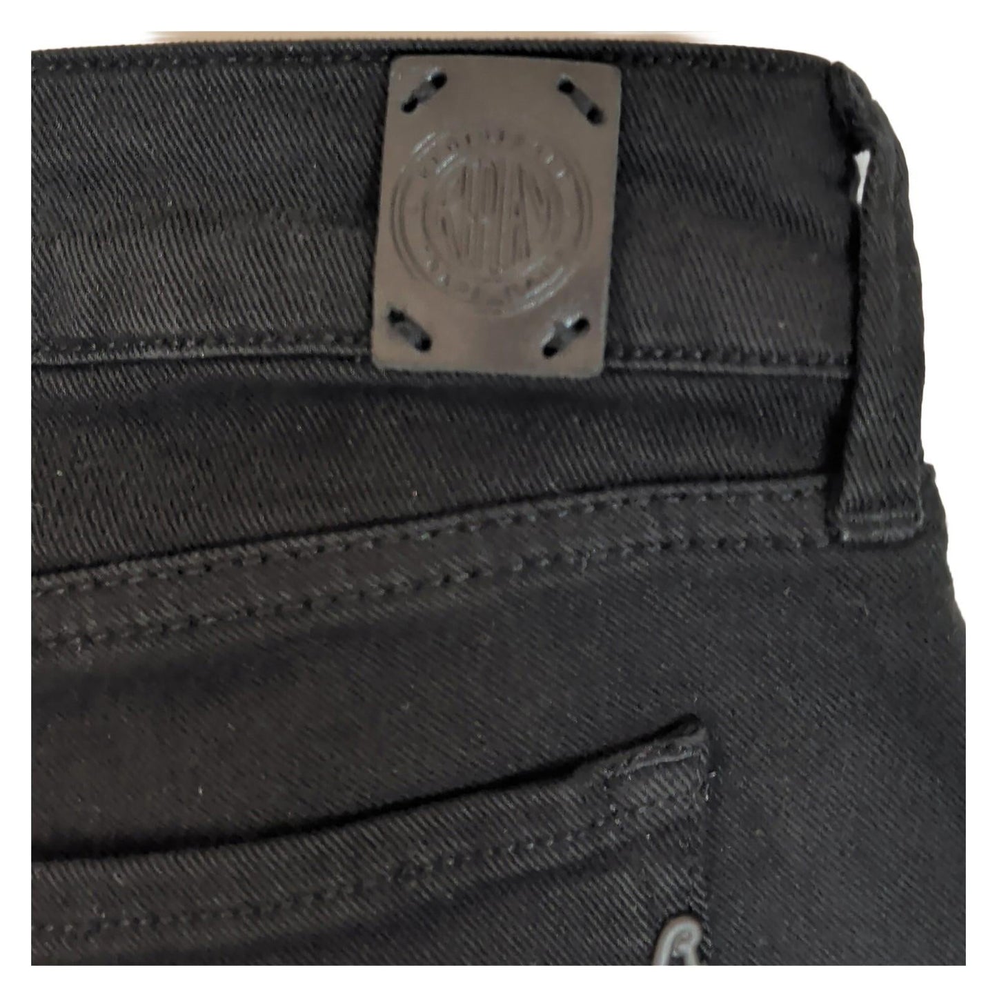 replay new luz womens size w29 black low rise skinny fit stretch denim jeans by Replay – | RewearableUK