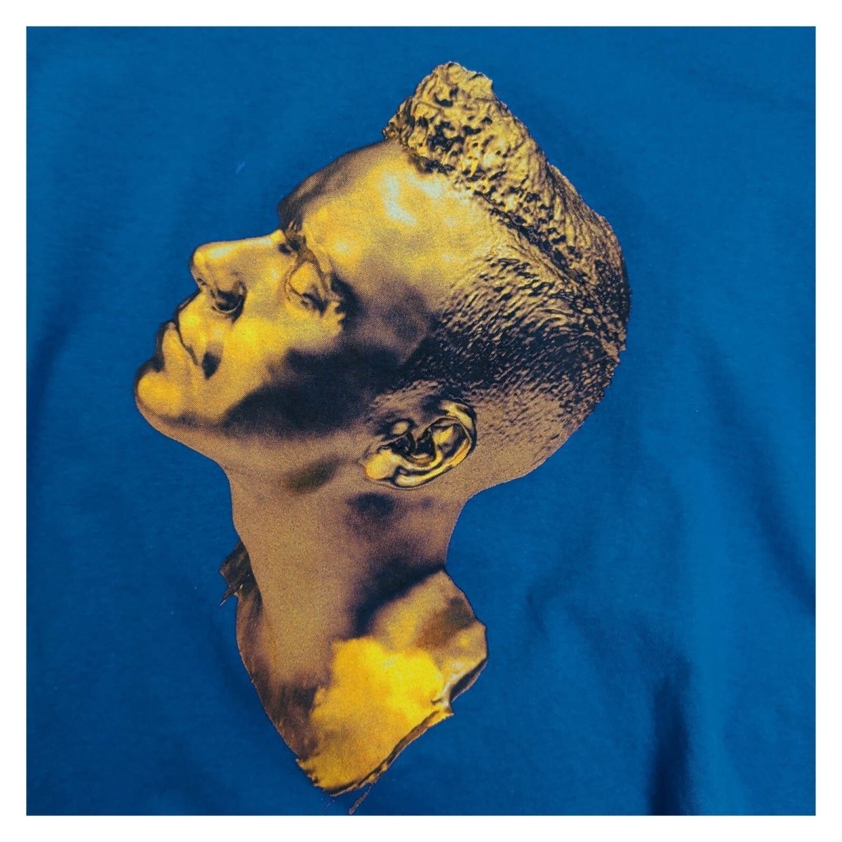Robbie Williams Take The Crown 2013 Tour T-Shirt M Blue Gildan Double Sided – product photo 3 | RewearableUK