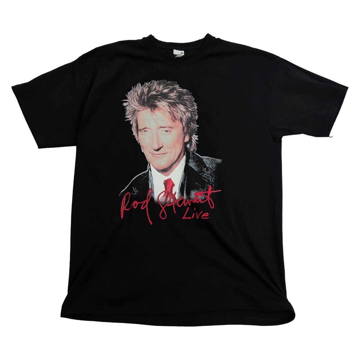 Rod Stewart In Concert 2014 Tour T-Shirt XL Black Double Sided Band Tee – product photo 1 | RewearableUK