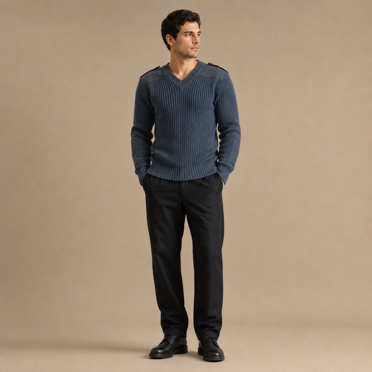 Royal Air Force Woolly Pully Jumper 112cm 44in Blue Grey – Military product photo 1 | RewearableUK