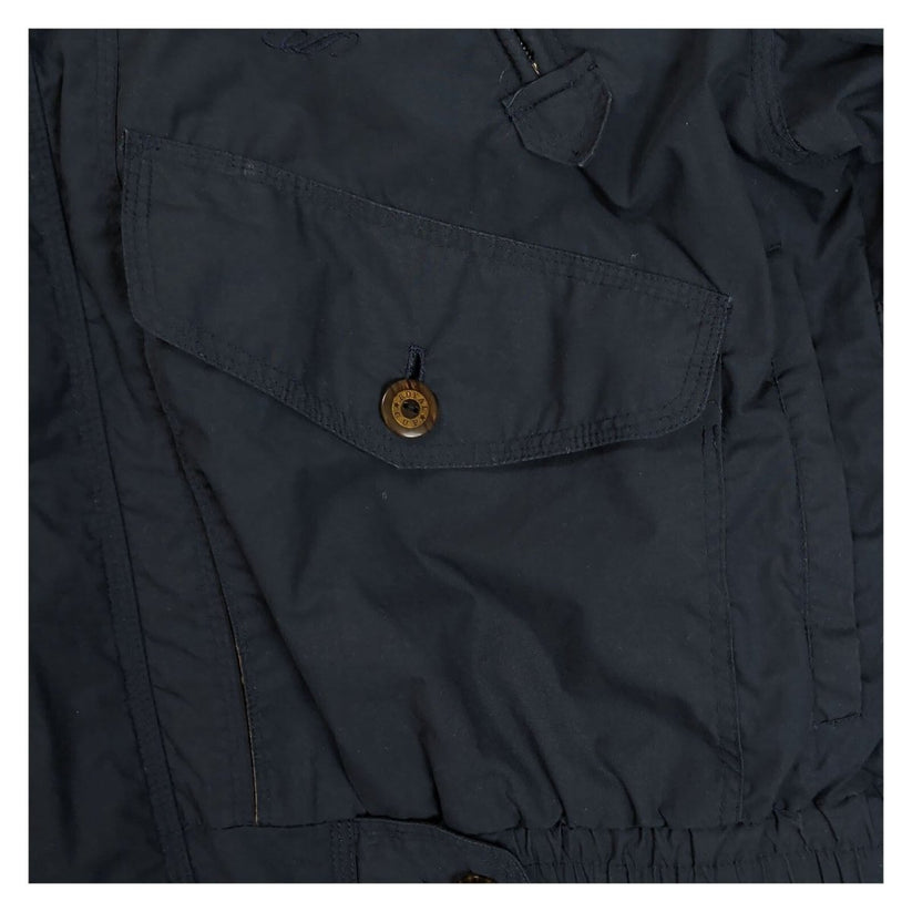 Royal Cup Euroclass Mens Medium Navy Blue Lined Jacket Full Zip Retro Nautical – product photo 7 | RewearableUK