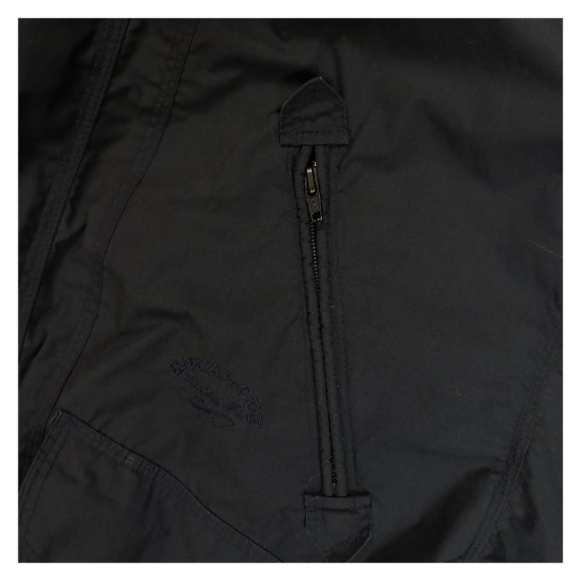 Royal Cup Euroclass Mens Medium Navy Blue Lined Jacket Full Zip Retro Nautical – product photo 4 | RewearableUK