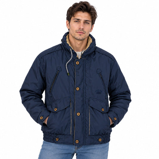 Royal Cup Euroclass Navy Nautical Men's Jacket M Embroidered Zip Front – Jacket product photo 1 | RewearableUK