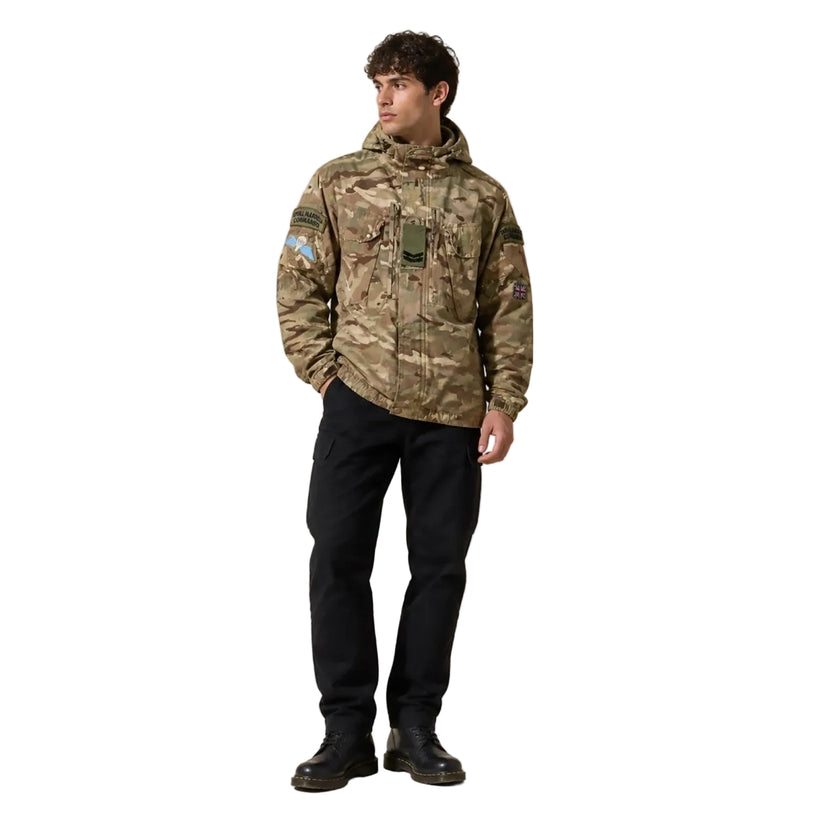 Royal Marines Commando MTP Camo Jacket Hooded Military Smock by RewearableUK – MILITARY | RewearableUK