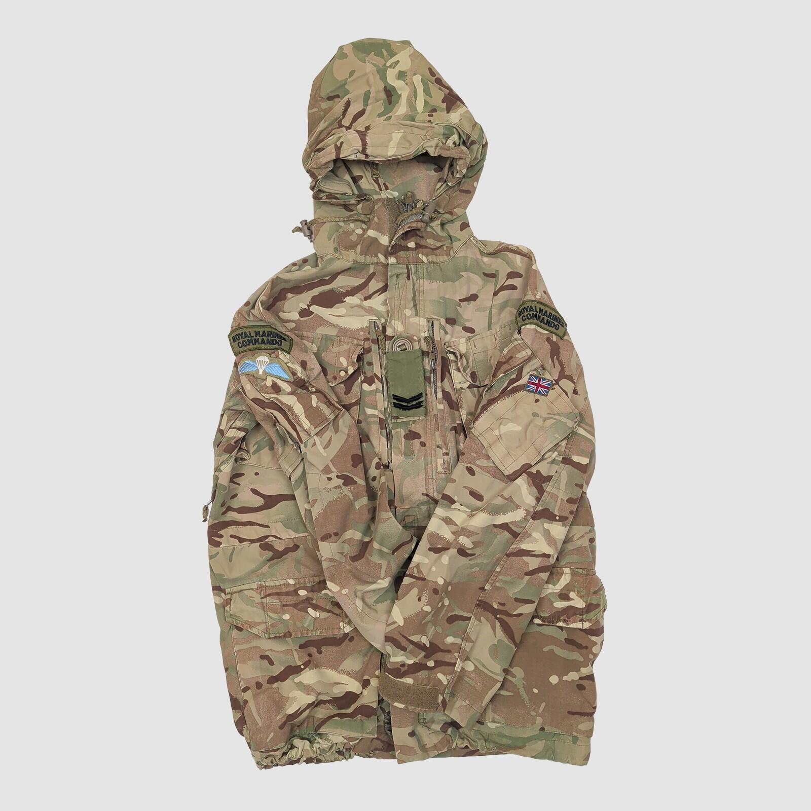 Royal Marines Commando MTP Camo Jacket Hooded Military Smock by RewearableUK – MILITARY | RewearableUK